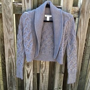 White House Black Market gray sweater