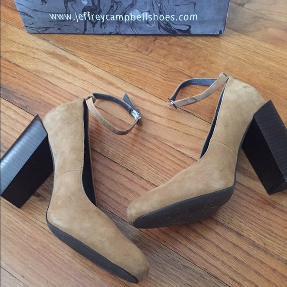 Jeffrey Campbell Ankle Wedge-Heels - Picture 1 of 3