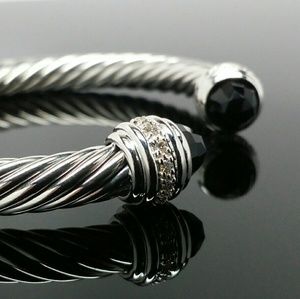 David Yurman 7mm Cable Bracelet Bangle Cuff