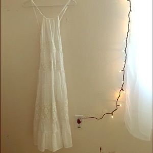 Size small free people maxi dress crisscross back