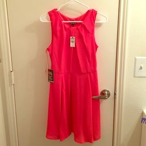 Coral pink dress from Express