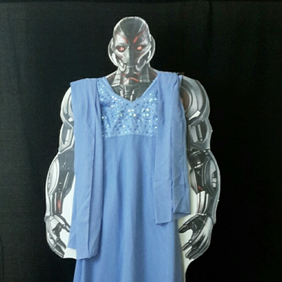 Lovely blue special occasion dress - Picture 1 of 4