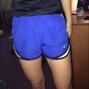 Blue Nike Tempo Shorts