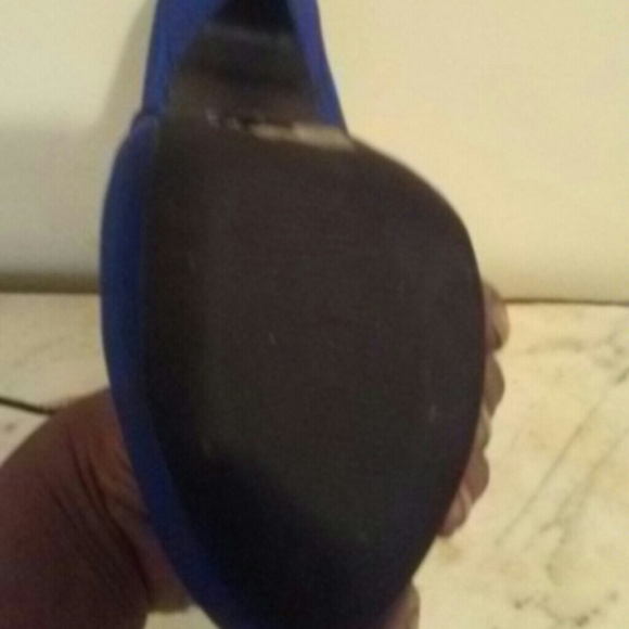 Blue platform heels - Picture 3 of 4