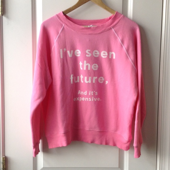 Wildfox I've seen the future Kim's Sweater