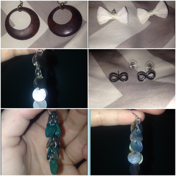 Bundle 6 pairs of earrings