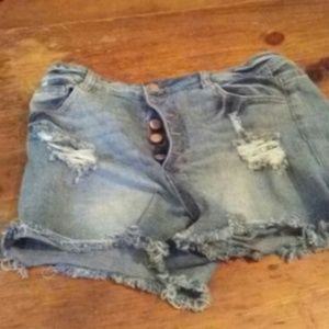 Summer cut off shorts