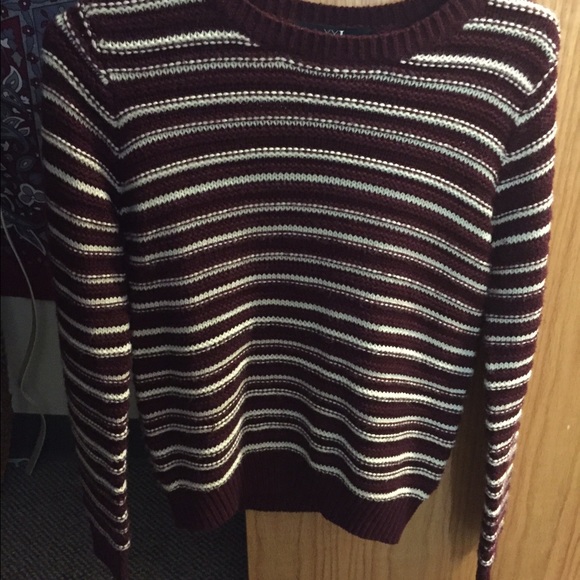 ❌SOLD❌Maroon striped forever 21 sweater