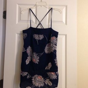 Roxy cotton summer top size large