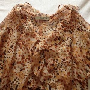 Prada ruffled blouse