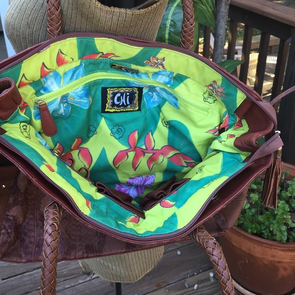 Chi by Falchi large leather shopper - Picture 3 of 4