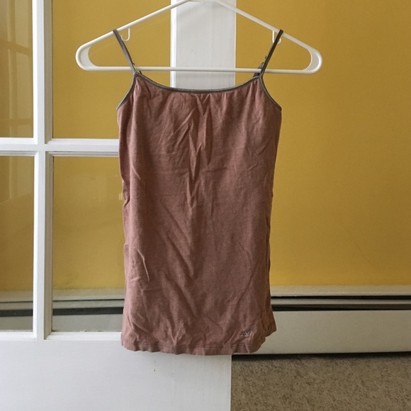 2 Aeropostale camis brown and green