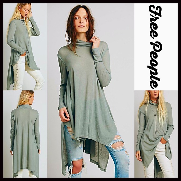 Free People Tunic Swing Top Cape Mini - Picture 4 of 4