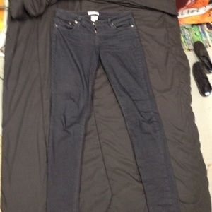 Women's dark wash bdg cigarette jeans