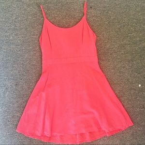 Open Back New AE Pink Dress