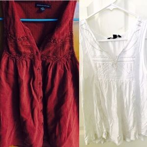 Two American eagle tanks