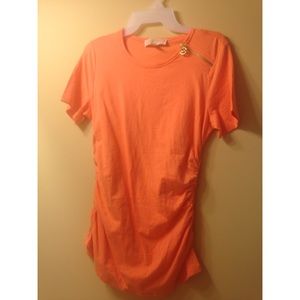 Michael Kors orange shirt