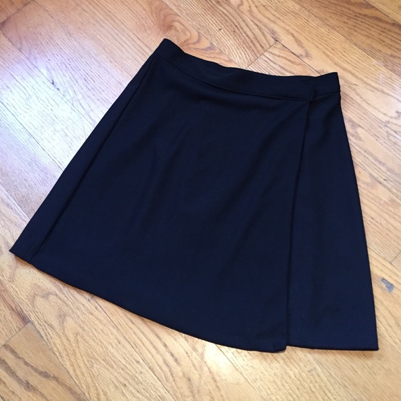 American Apparel micro-poly cheerleader wrap skirt