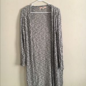 Lightweight Gray Cardigan