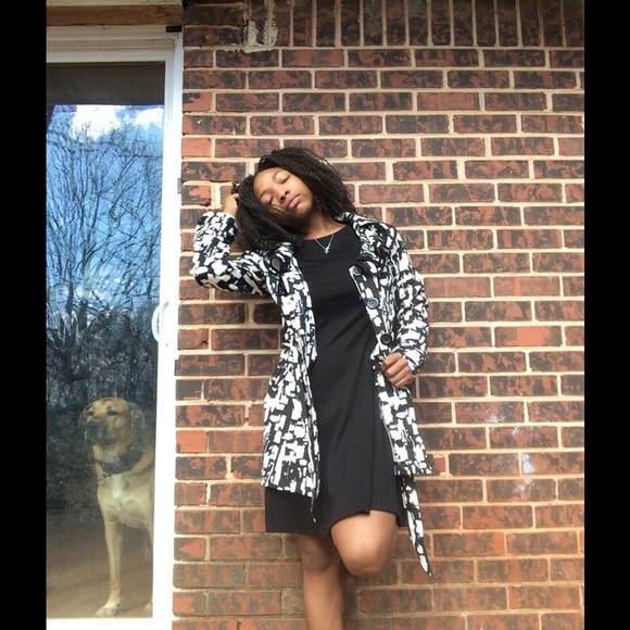 Abstract winter jacket - Picture 2 of 4