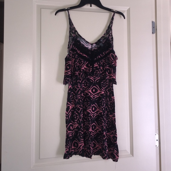 Small black and white dress