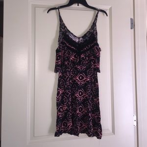 Small black and white dress