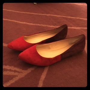 banana republic pointed flats