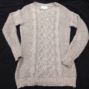 White ruby moon sweater