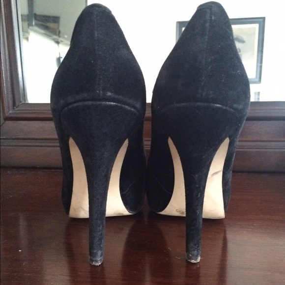 BCBGeneration black and gold high heels - Picture 3 of 4