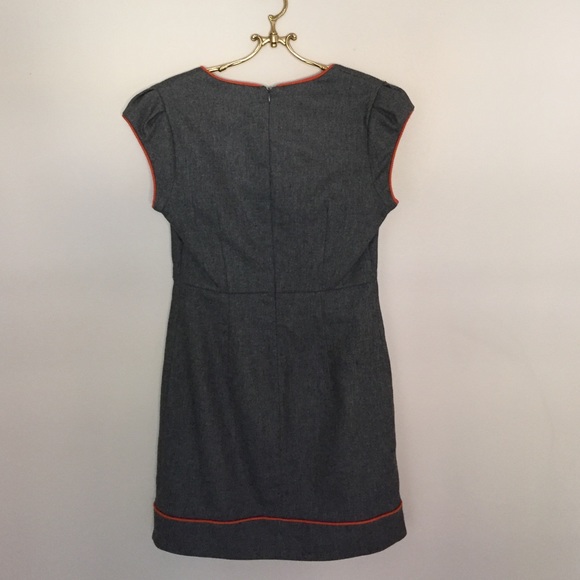 French Connection Dress Grey - Picture 3 of 4