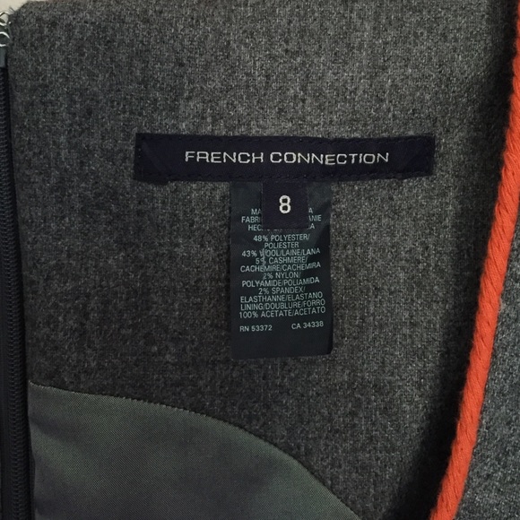 French Connection Dress Grey - Picture 4 of 4