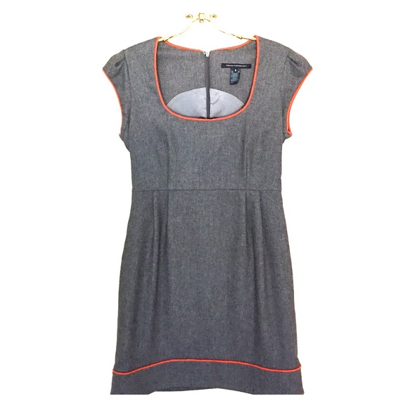 French Connection Dress Grey - Picture 1 of 4