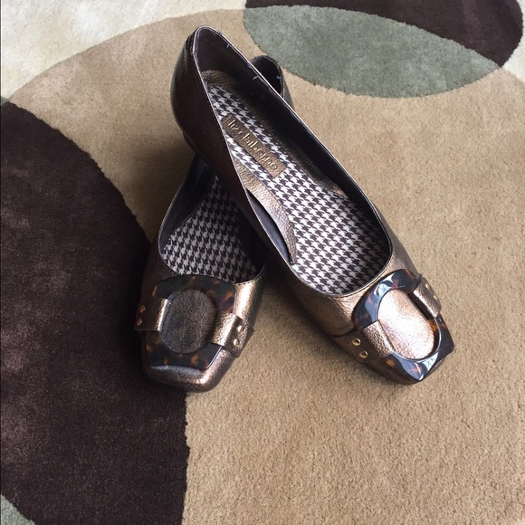 Brown & Gold Flats
