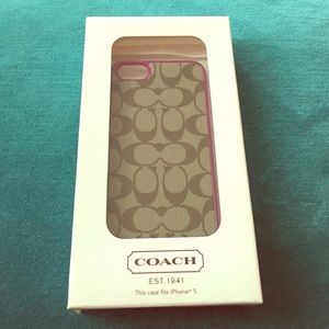 iPhone 5 Cell Phone Case by Coach