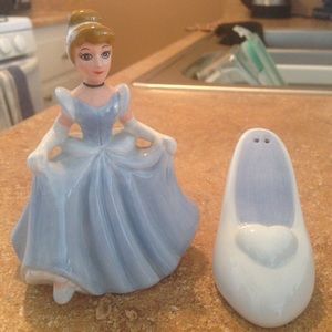 Cinderella salt and pepper shakers