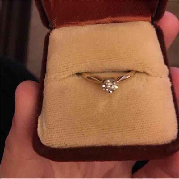 Size 6 gold ring