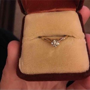 Size 6 gold ring