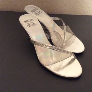 Silver Mootsies Tootsies Sandals