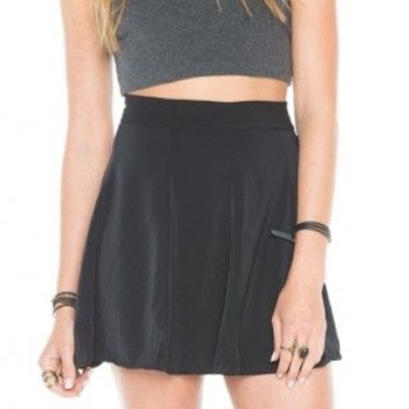 Brandy Melville Suede Skirt