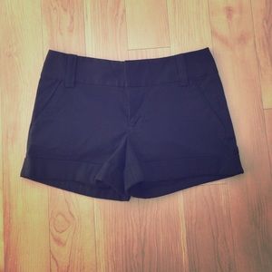 Alice + Olivia black dressy shorts