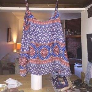 Forever 21 printed tank top