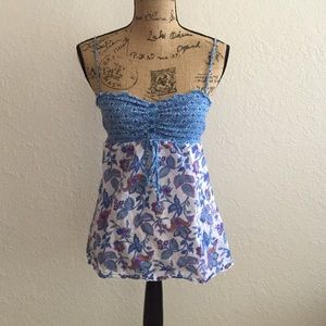 Kirra spaghetti strap flowy tank.