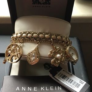 Anne Klein charm bracelet