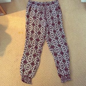 H&M divided slouch pants