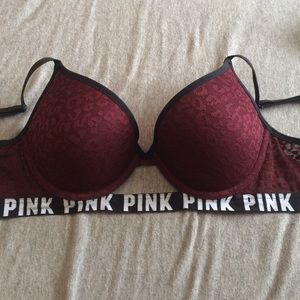 PINK push up bra