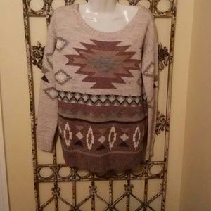 American Eagle Aztec sweater