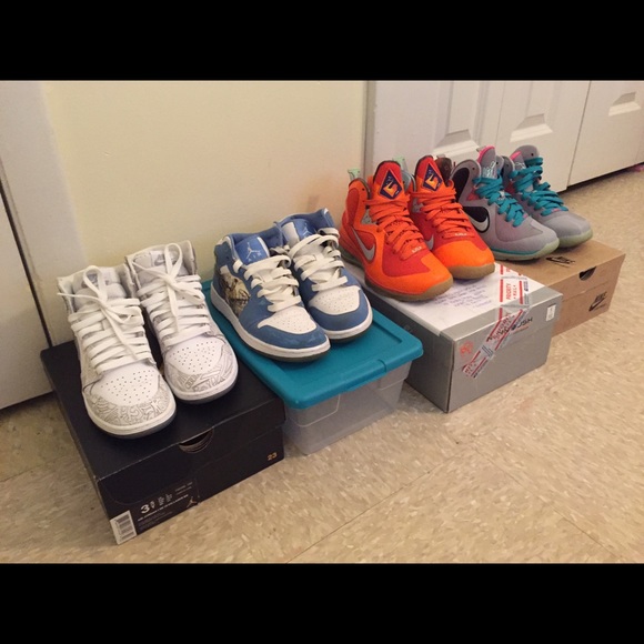 Air Jordan's & Lebron 9s