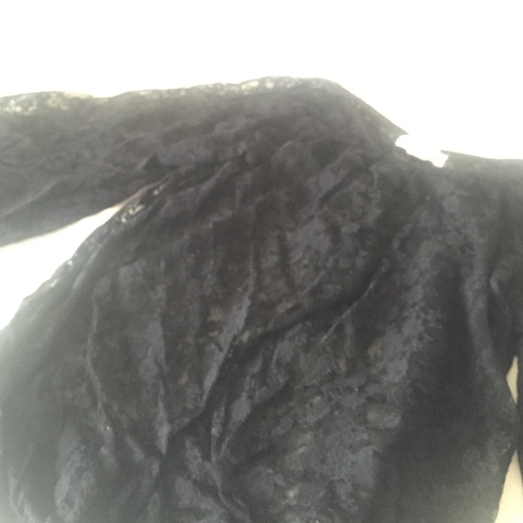 Lace Peasant Top - Picture 2 of 4