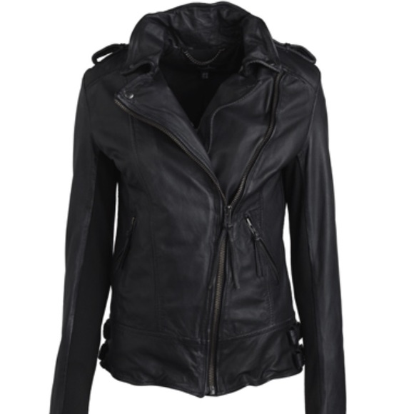 Muubaa Jackets & Blazers - ♠️SOLD♠️!MUUBBA Ink Blue Moto Jacket 6