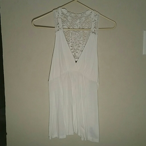 White Lace Tank top